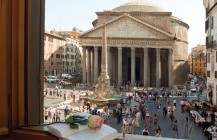 The Pantheon and Piazza della Rotondo The Pantheon and Piazza della Rotondo