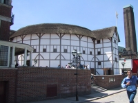 The reconstruction of the Globe Theater